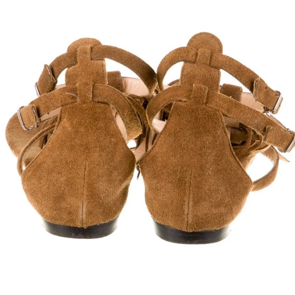 Barbara Bui Suede Gladiator Sandals size 6 - Picture 3 of 4